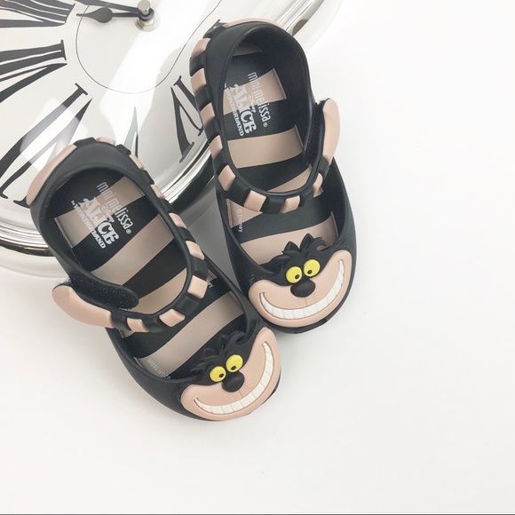 Mini Melissa Alice in Wonderland Slip-ons - Picture 4 of 4